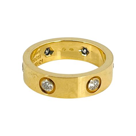 cartier ring womens - cartier 750 ring price.